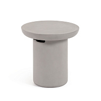 Круглый столик Taimi из бетона для улицы Ø 50 см