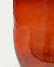 Brenna Ваза из 100 % переработанного коричневого стекла 73 см