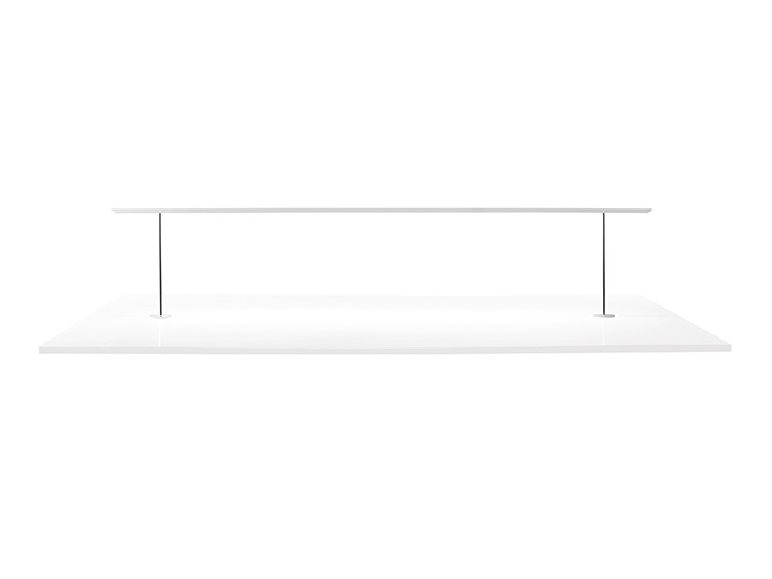 Настольная лампа Lineal Biblo 110 см белая