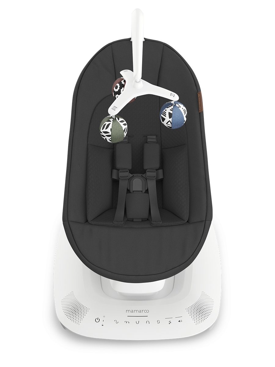 Кресло-качалка UPPAbaby Mamaroo Jake - Charcoal Melange