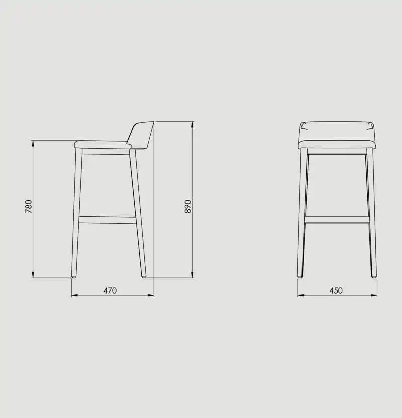 Барный стул Concord 529M