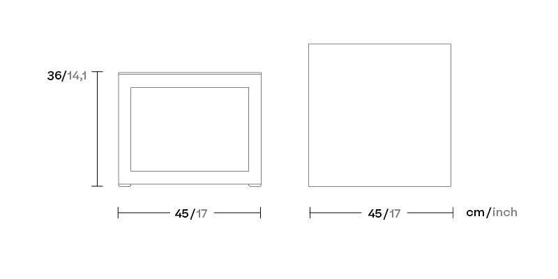 Столик Landscape алюминиевый KS9402300