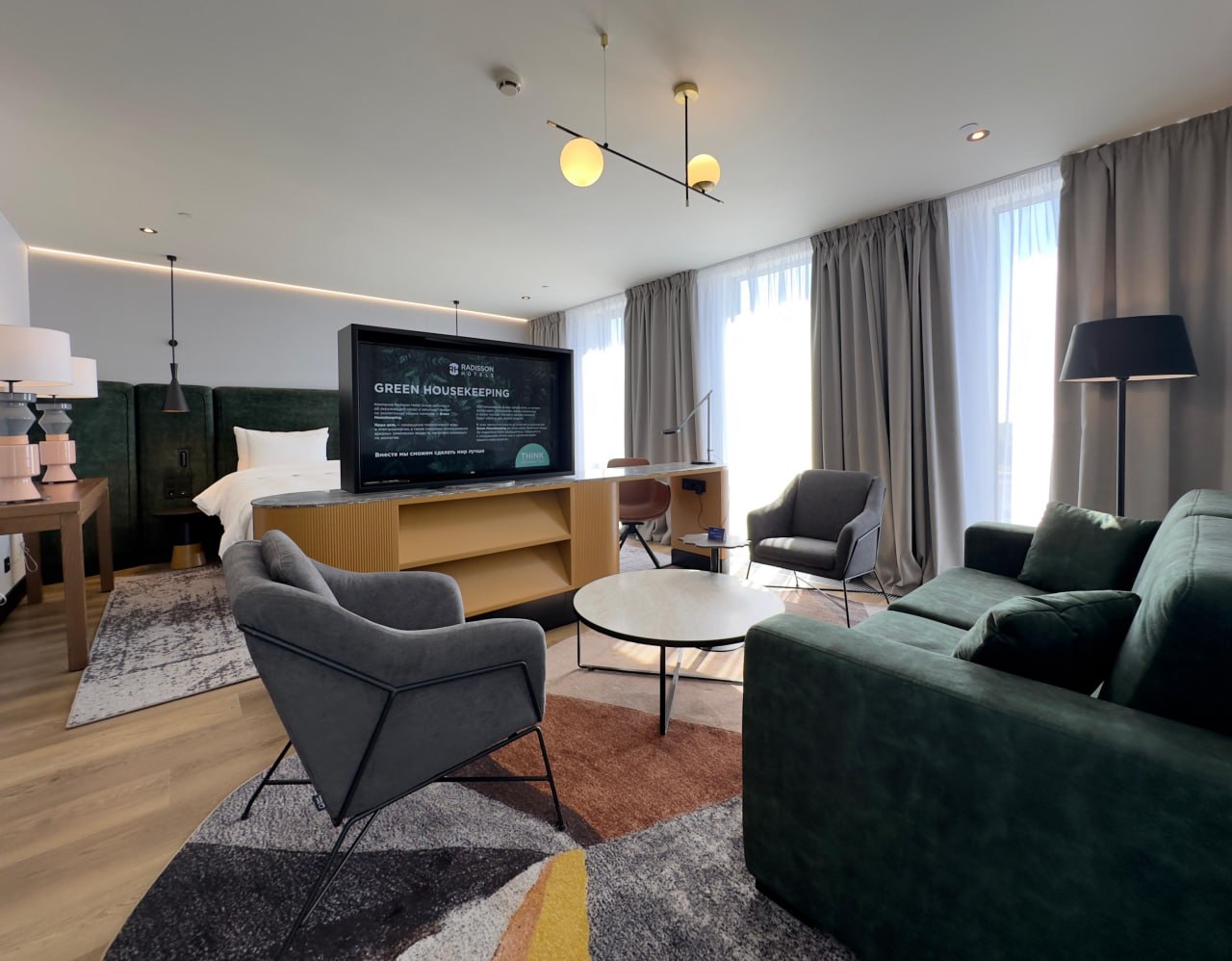 Гостиница Radisson Калининград. Проект Екатерины Угрюмовой