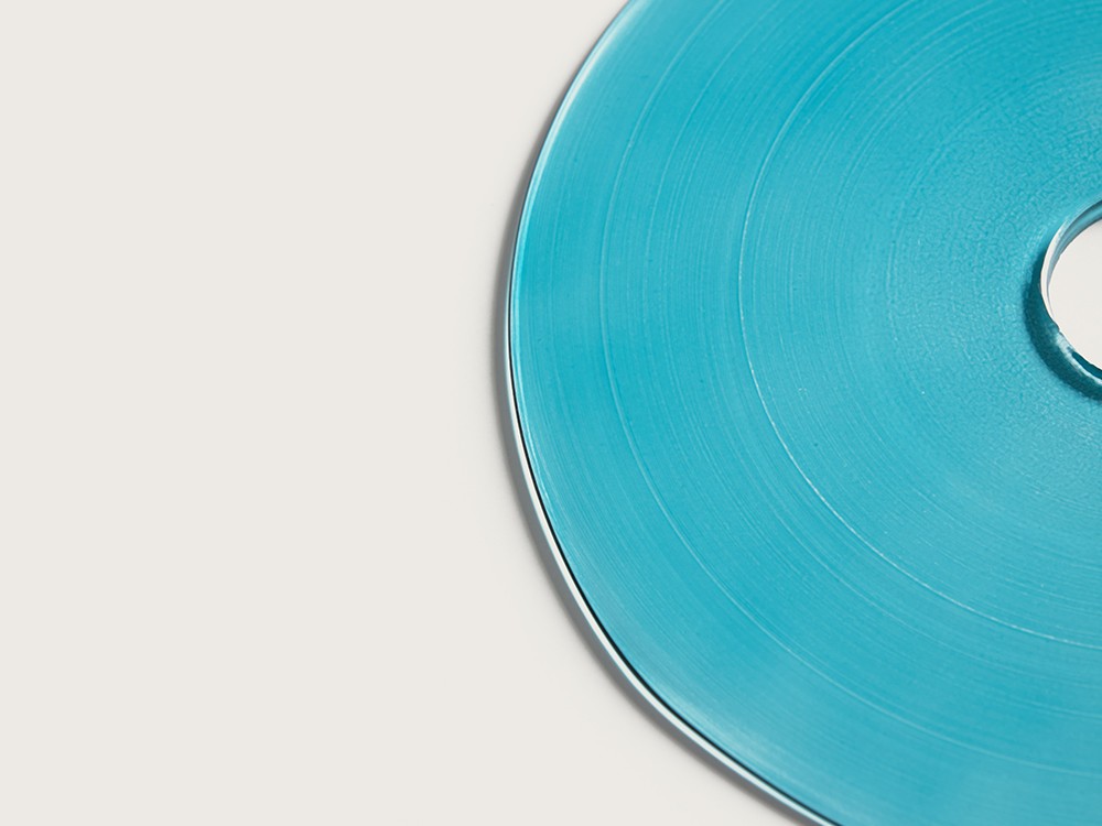 Бра Fest белый цоколь 5 см - бирюзовое стекло