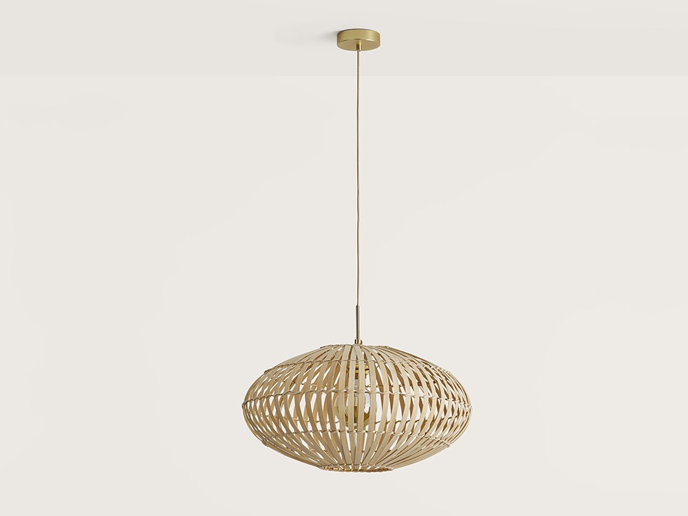 Подвесной светильник Anya золотой металл Ø 50 cm