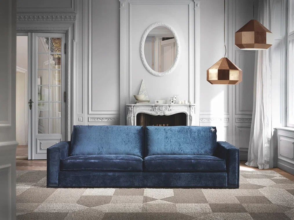 Синяя мебель в интерьере: от королевского кобальта до средиземноморской лазури