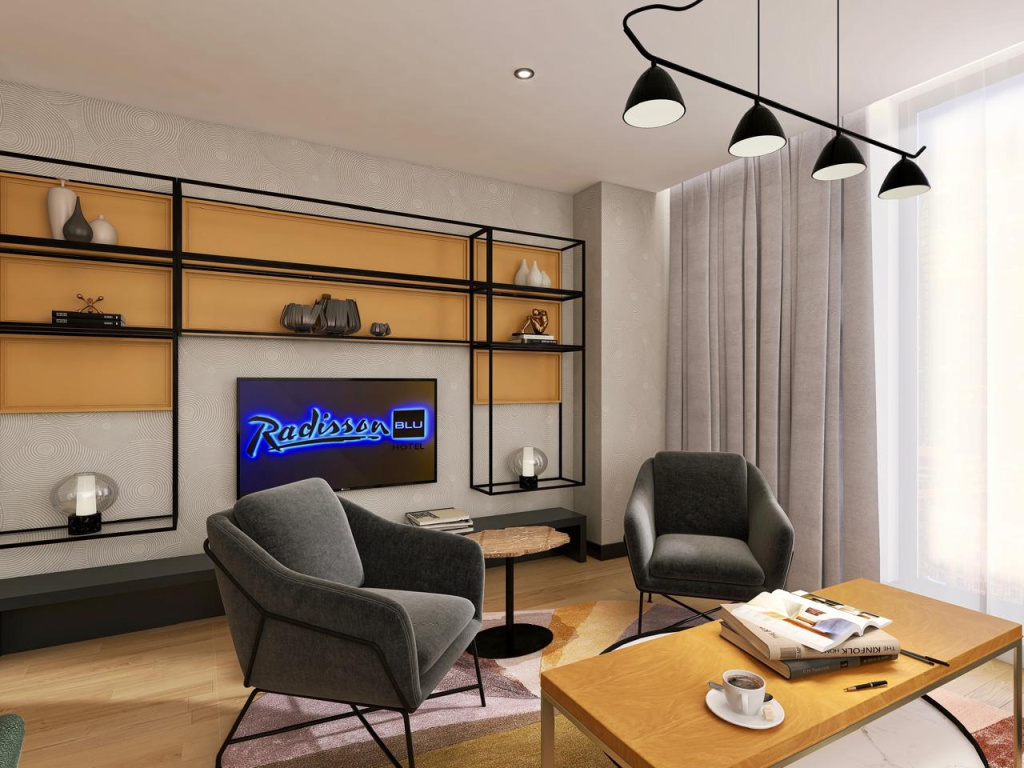 Гостиница Radisson Калининград. Проект Екатерины Угрюмовой