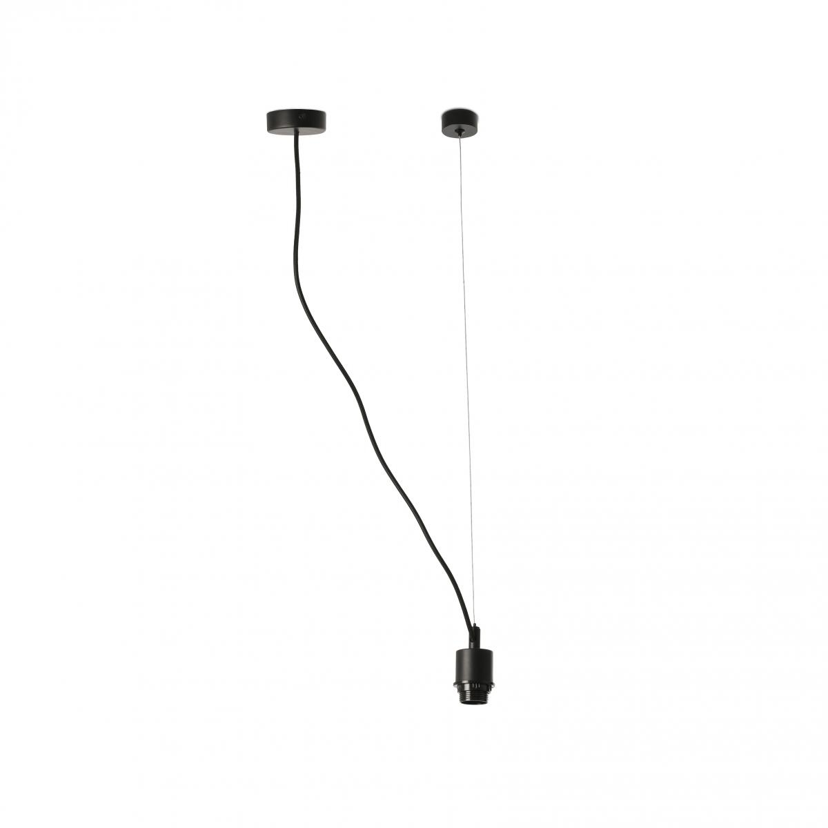 Навесной светильник с натяжителем Mambo черный