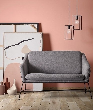 Диван Brida графитовый 128 см