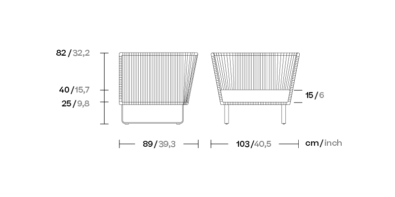 Кресло Bitta ножки тик KS7000300