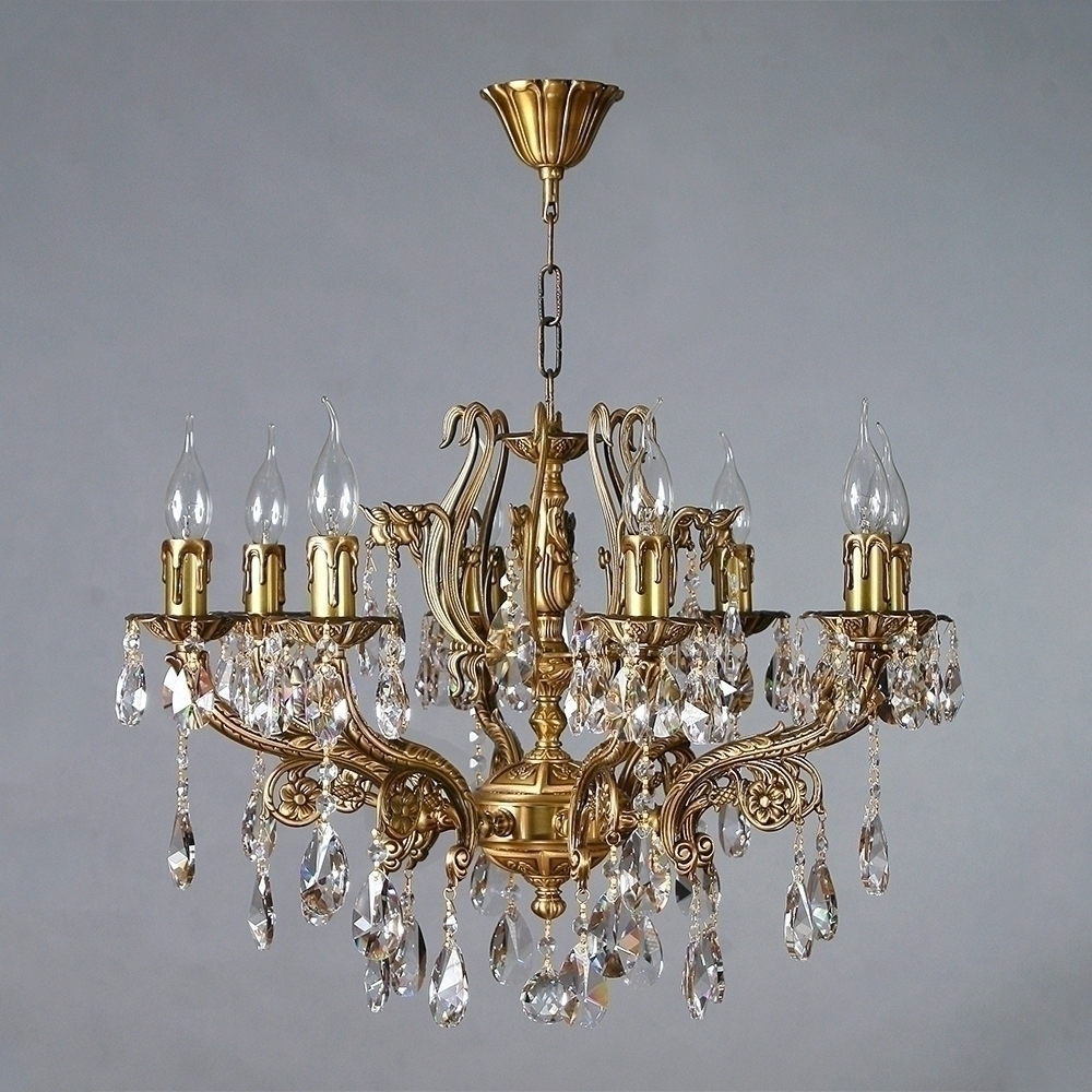 Люстра Ferro Ambiente 6L 8828/8 AB Tear Drop