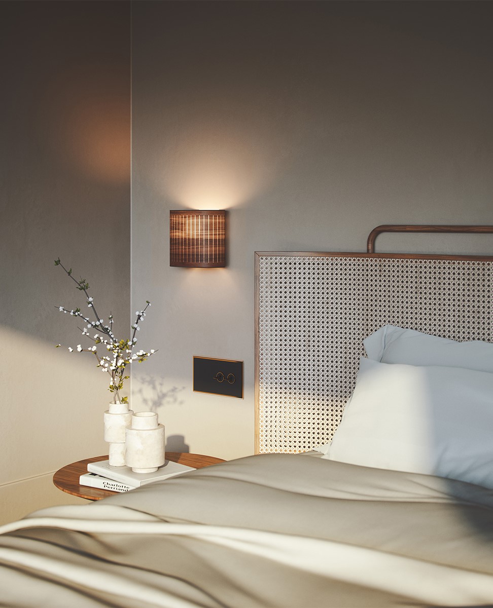 Настенный светильник Autumn орех