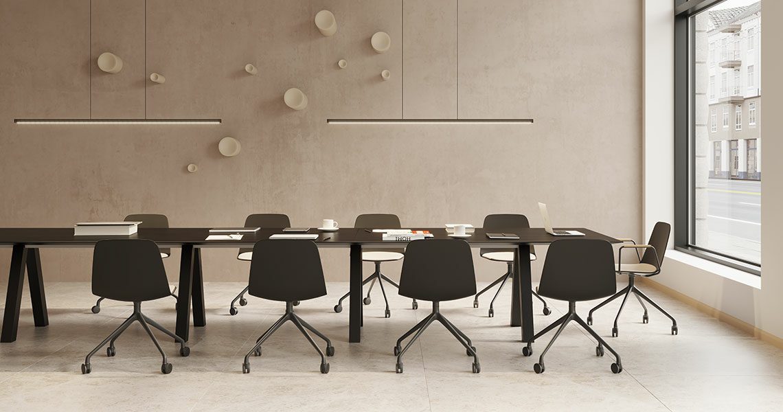 Стол обеденный тройной Trestle 480x90 cm