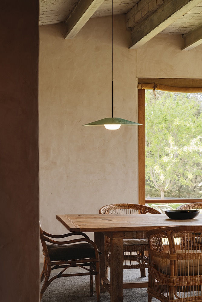 Люстра Artic circle Ø45 зеленая