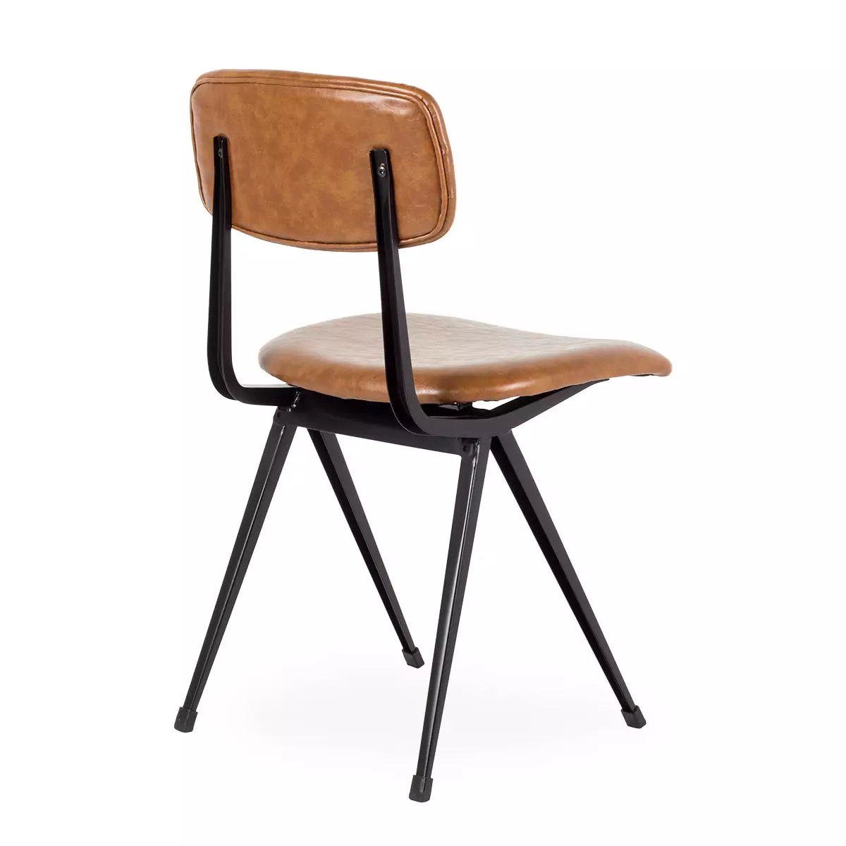 Sabina коричневый стул из экокожи