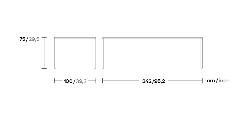 Стол обеденный Landscape KS9402500