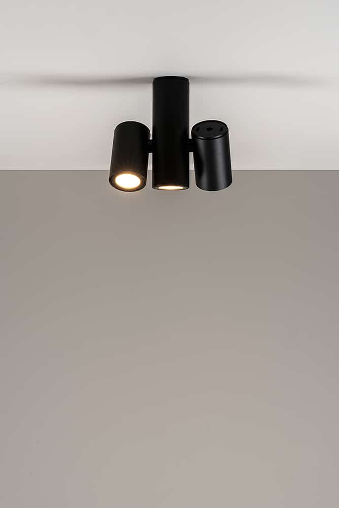 Втраиваемый свитильник Kronn 3L черный