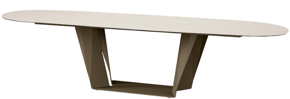 Обеденный стол овальный Plec 270x120