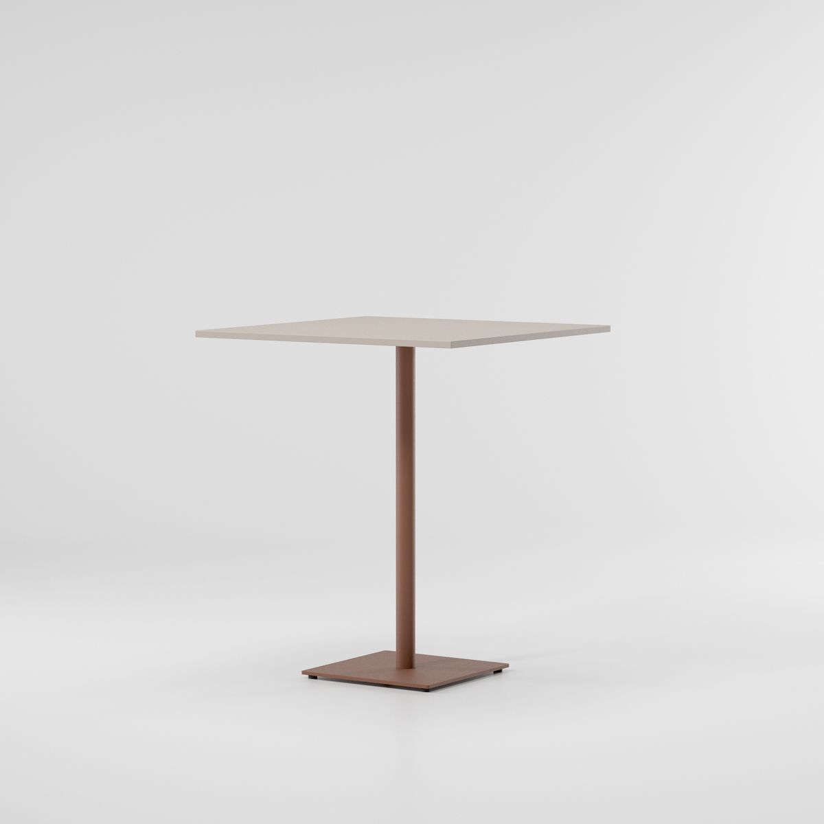 Барный столик Net 90х90 алюминий KS6800600