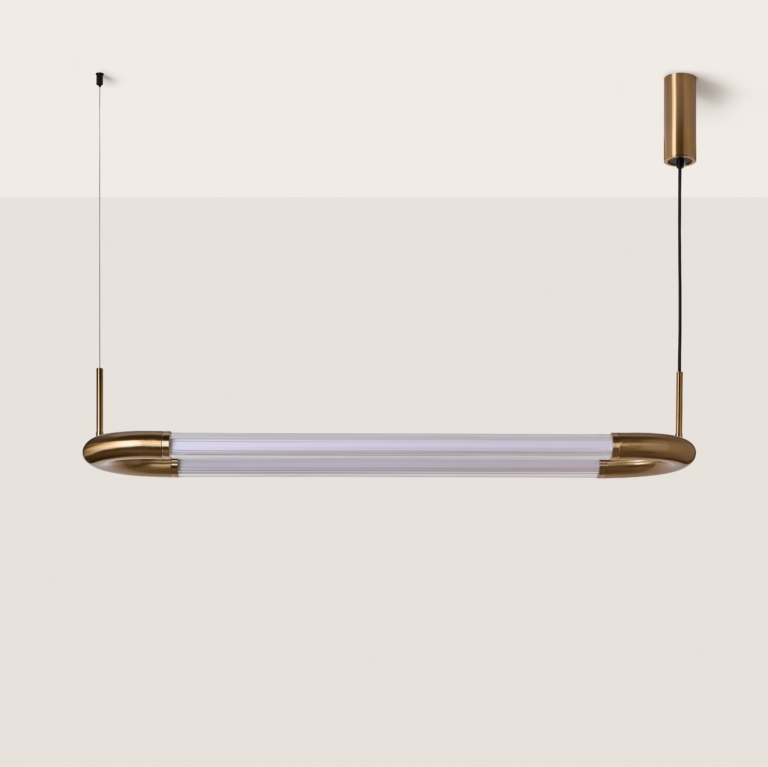 Подвесной светильник Iman C1322/L состаренное золото