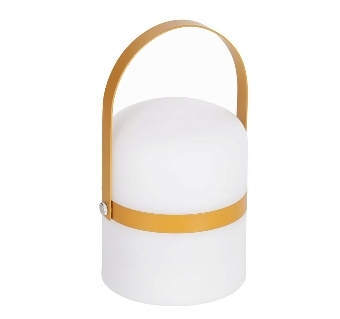 Настольная мини-лампа Lame горчично-желтого цвета