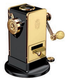 Золотая точилка для карандашей M-430 LN GOLD 23kt & BLACK