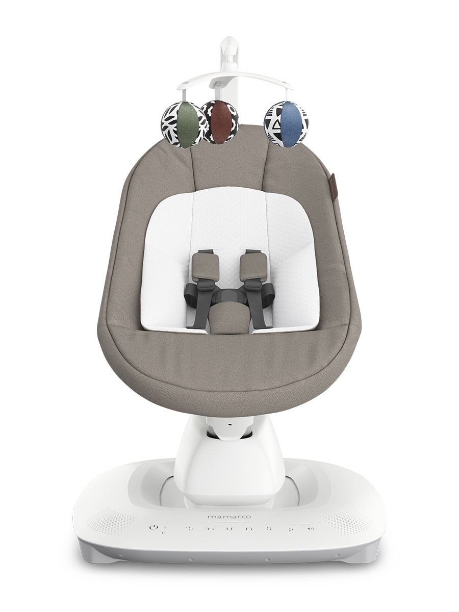 Кресло-качалка UPPAbaby Mamaroo  Wells - Dark Taupe Melange