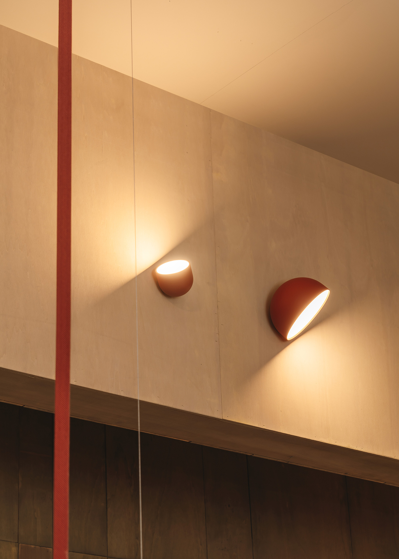 Потолочный светильник Plusminus Solo 6335 Цвет Terra Red от Vibia ...
