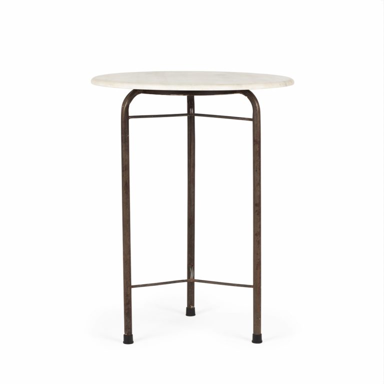 Мраморный круглый стол Sabrina