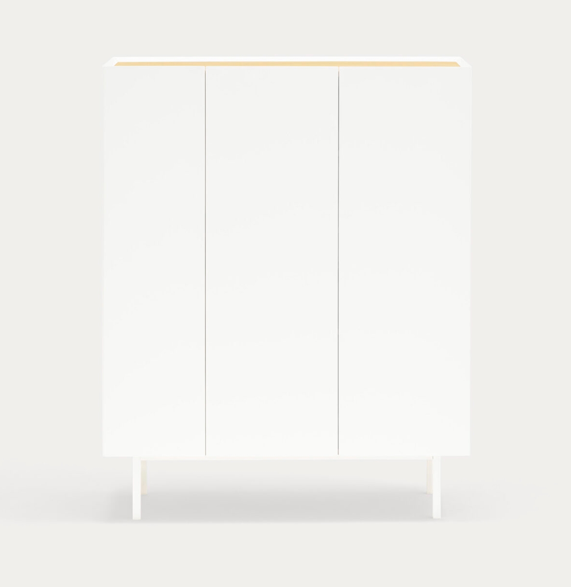 Буфет Arista 3D белый