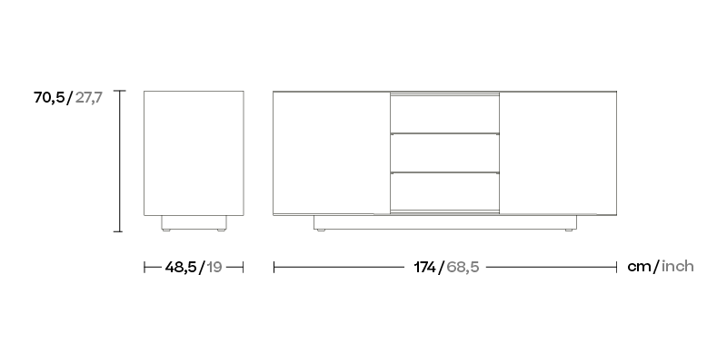 Сервант Kettal Objects KS5702000