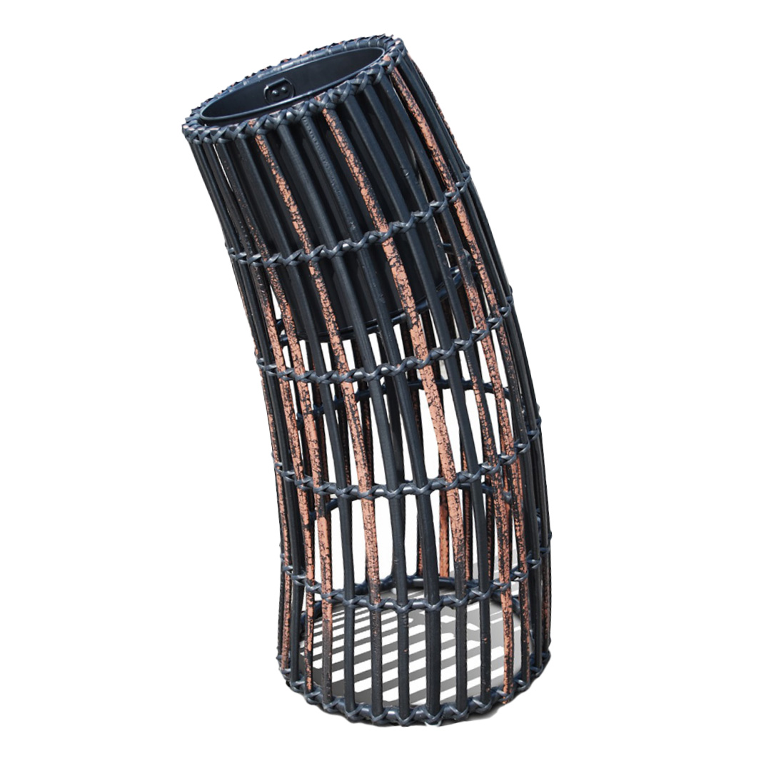 Кашпо Cyclone M BLACK