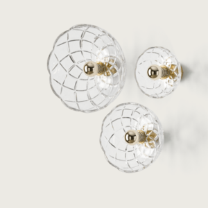 Бра Lotto Ø15 прозрачное стекло/хромированный металл