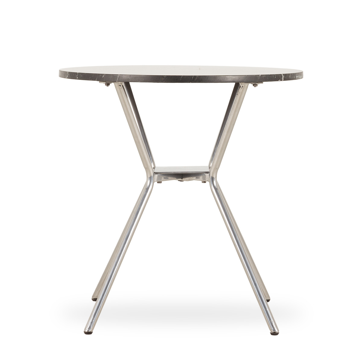 Круглый стол Monika черный мрамор