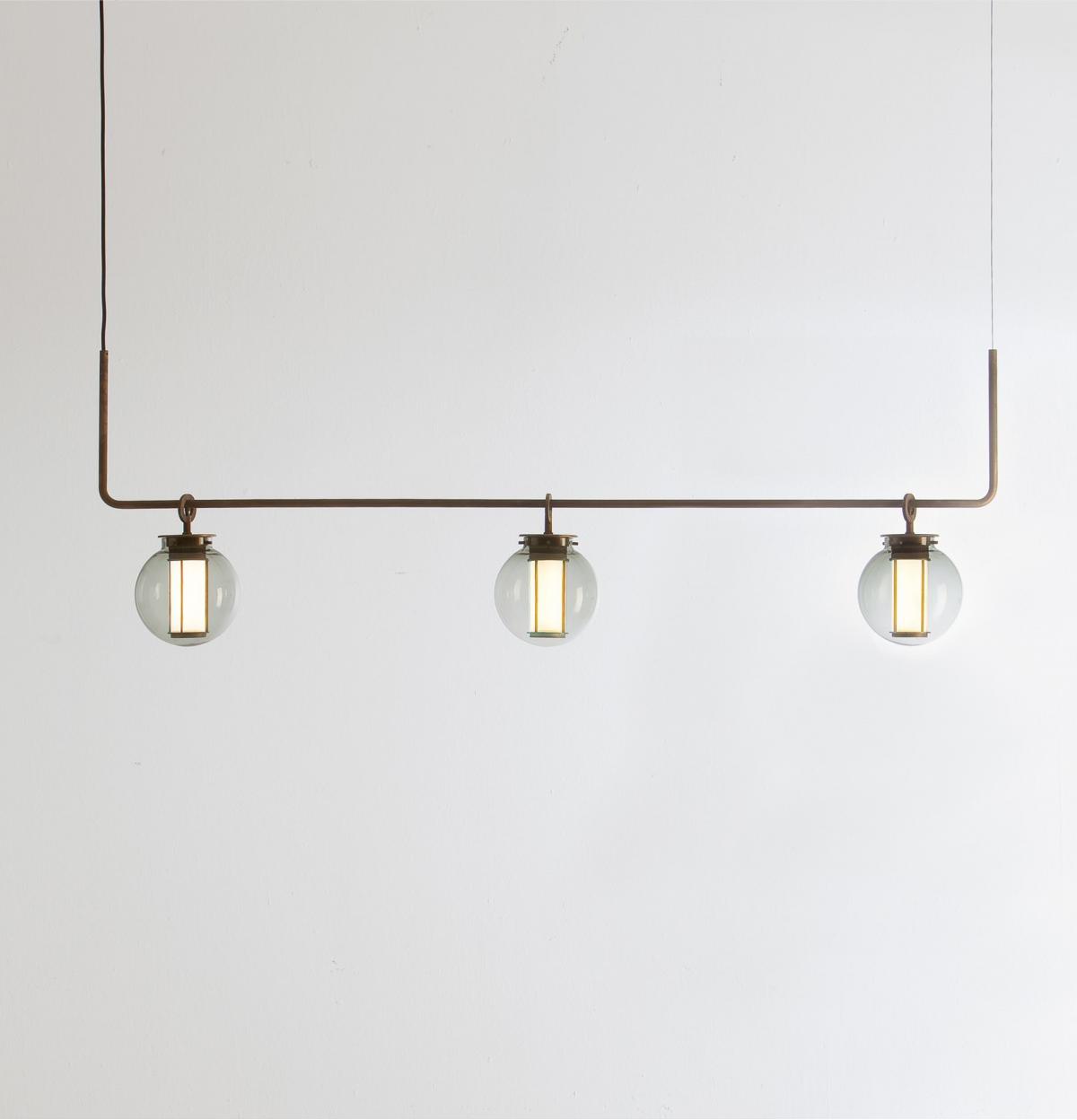 Люстра Bai T CHANDELIER III прозрачное стекло