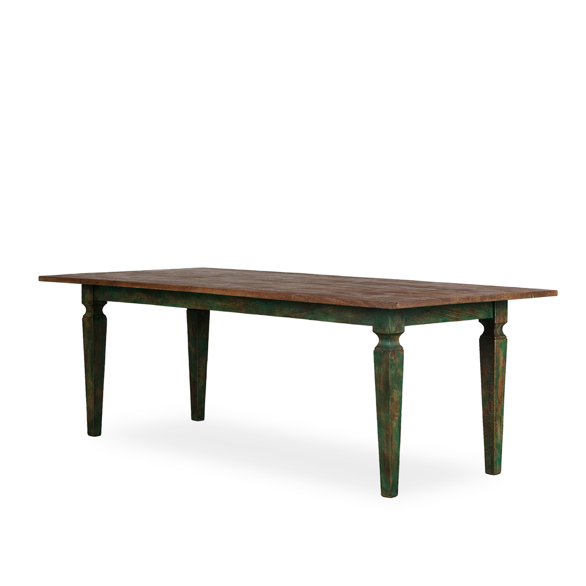 Прямоугольный стол Alessia зеленый