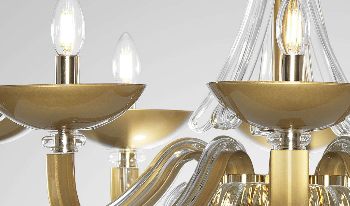 Люстра Salma 10+5L