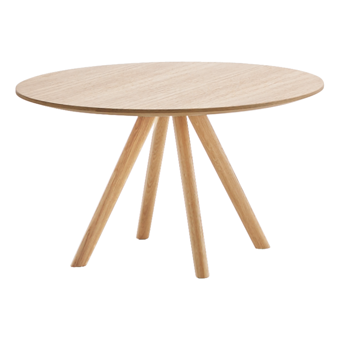 Столик Stiks высотой 38 см Ø60cm из дуба