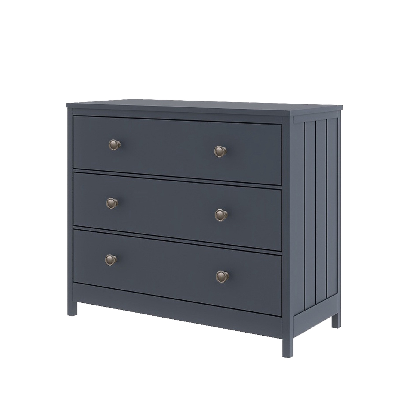 Комод Lillaland Anna 3 ящика темно-серый