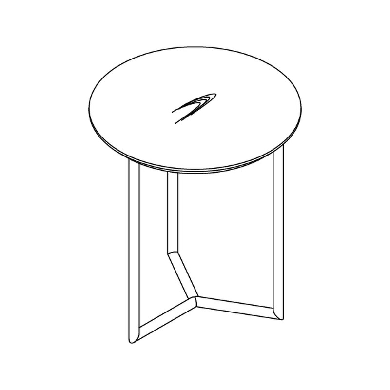 Приставной столик MIRAMAR столешница RAL 0202029