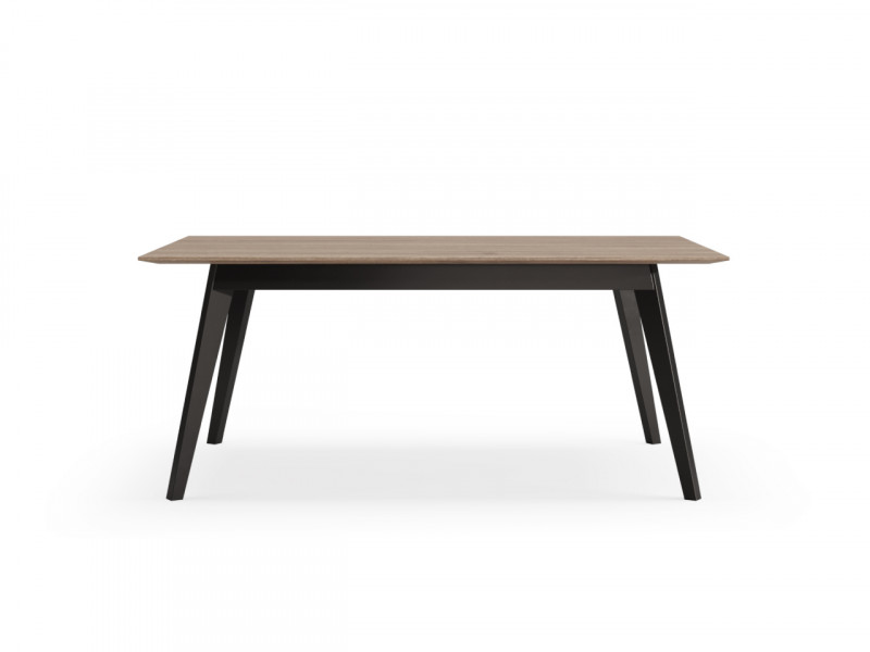 Обеденный стол Blue 200x110 дуб натуральный/черный