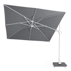 Зонт CHALLENGER T2 PREMIUM WHITE - MANHATTAN 300x300 (с основанием и чехлом для хранения)