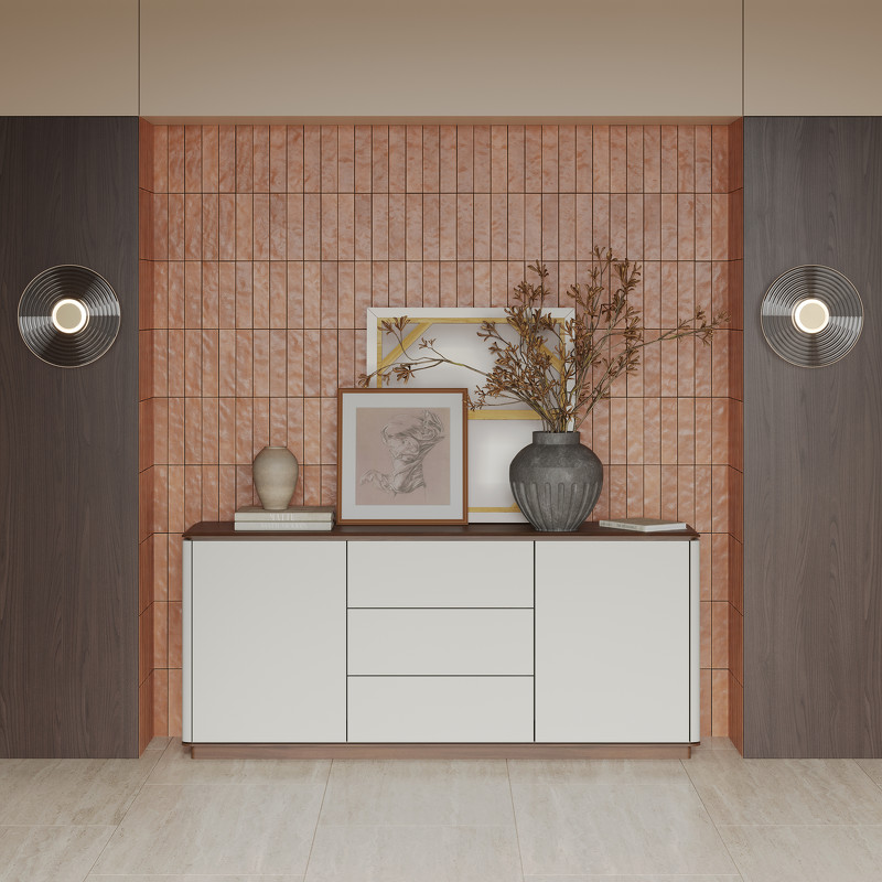 Буфет ALTEA матовый RAL9002, V36F шпон