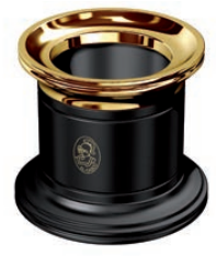 Магнитный держатель для скрепок M-657 LN GOLD 23kt & BLACK