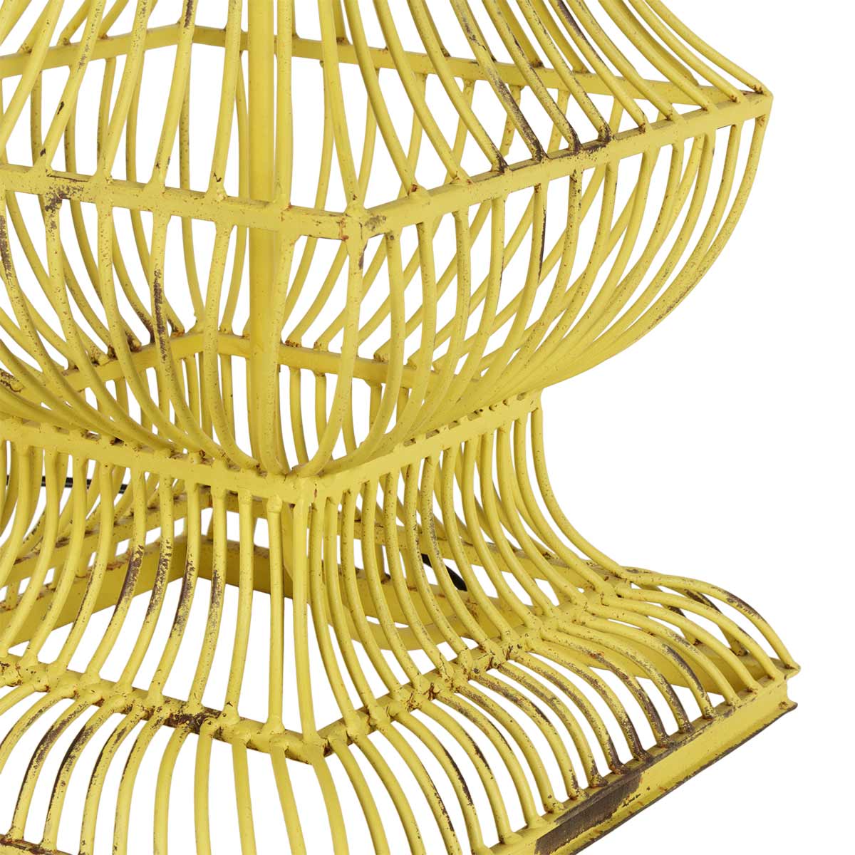 Желтая настольная лампа Simone