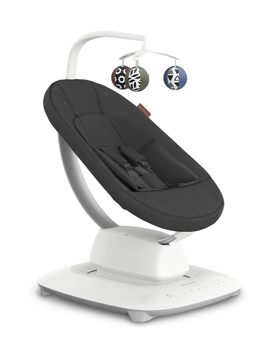 Кресло-качалка UPPAbaby Mamaroo Jake - Charcoal Melange