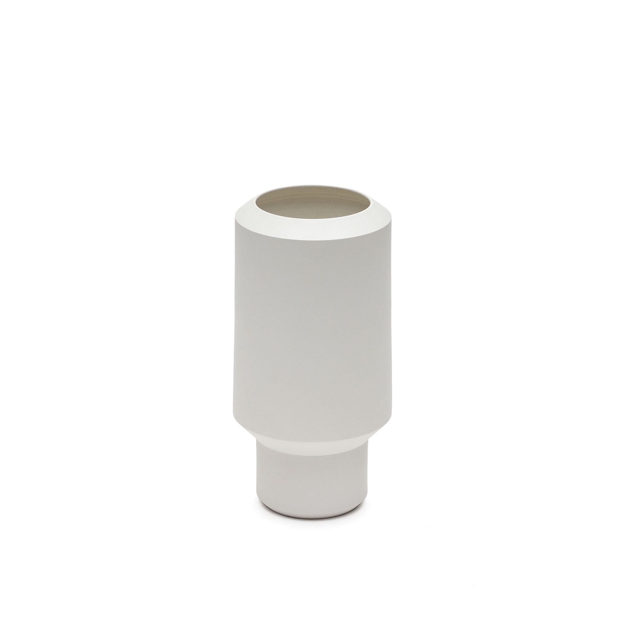 Estartit Маленькая керамическая ваза белого цвета 27,5 см