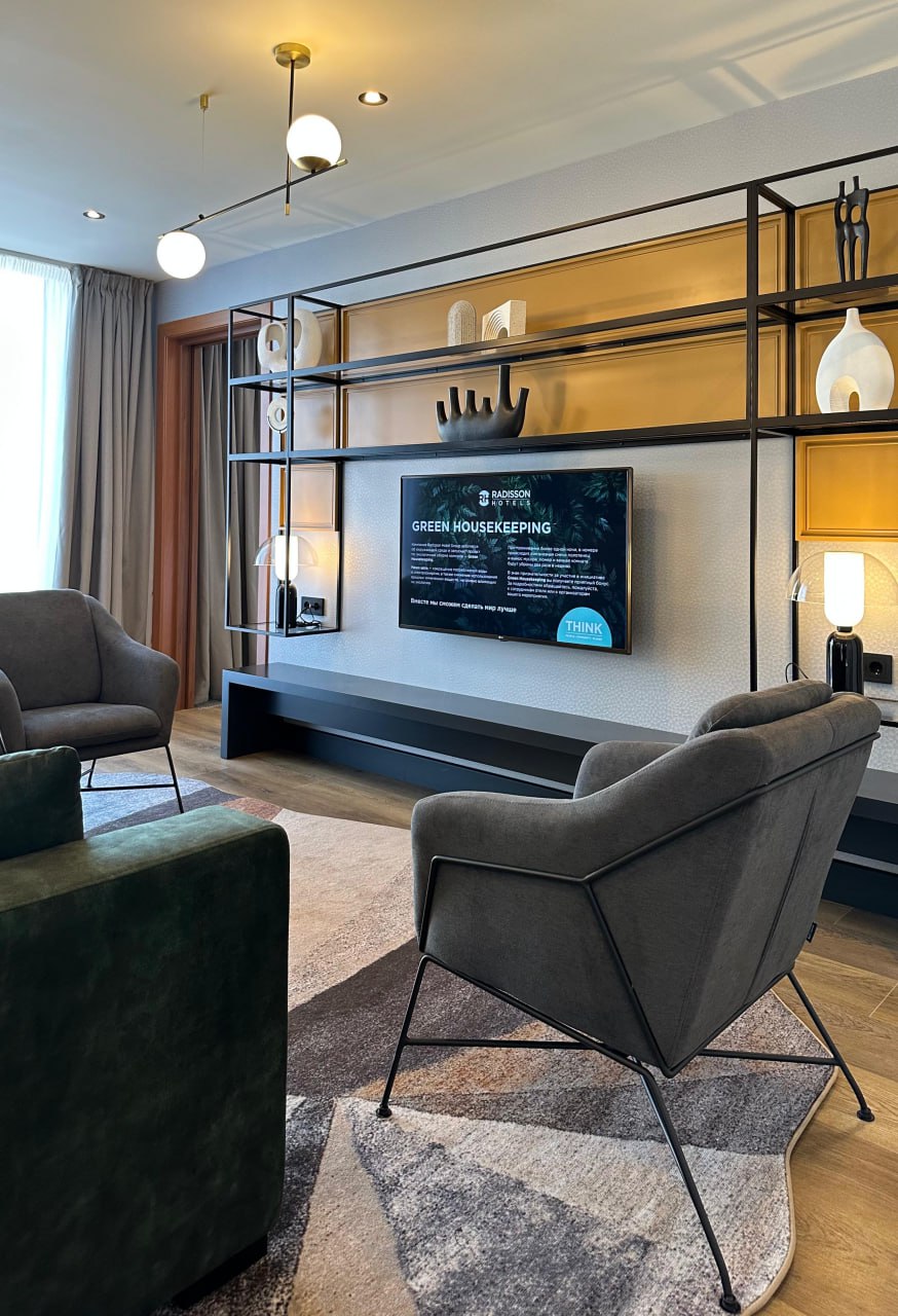 Гостиница Radisson Калининград. Проект Екатерины Угрюмовой