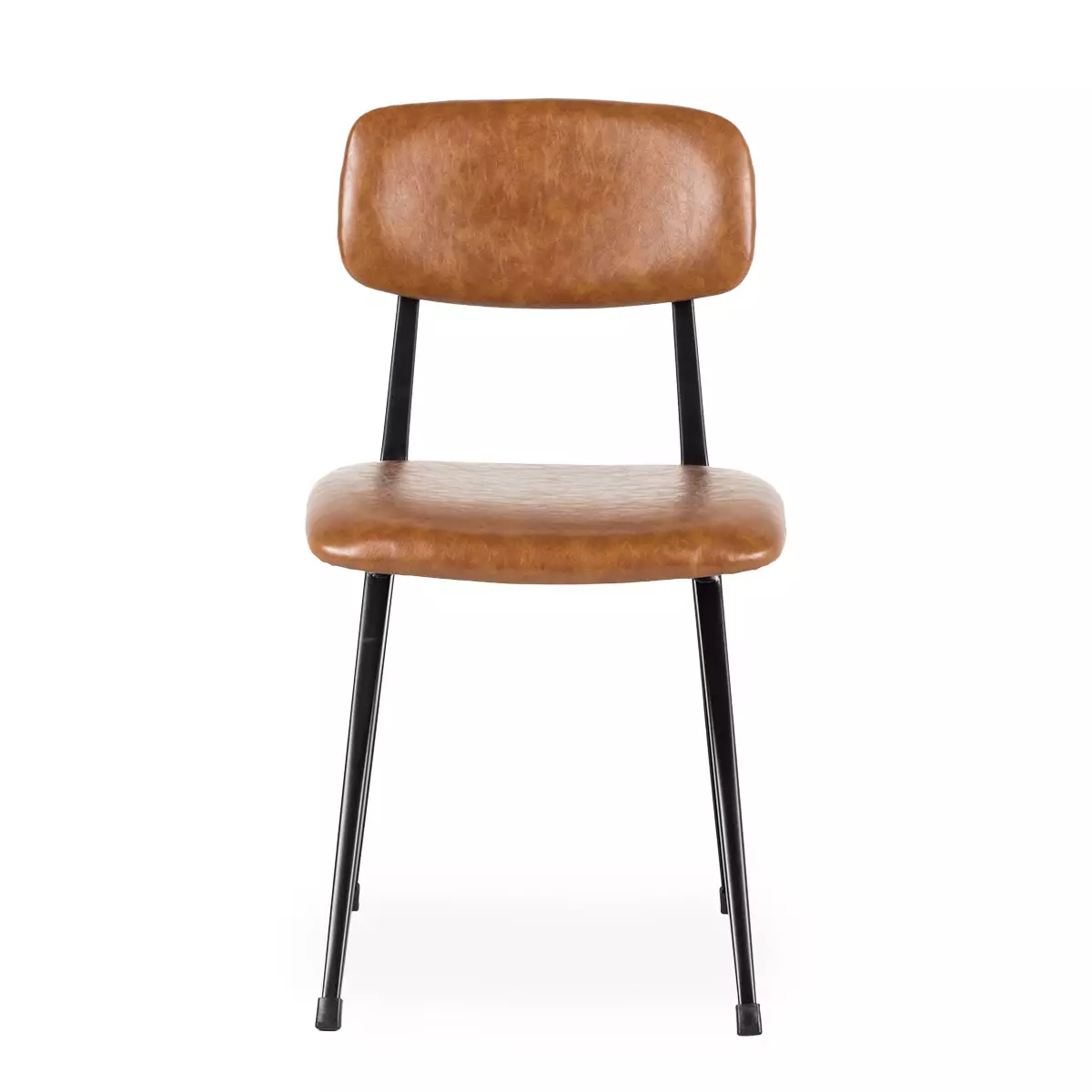 Sabina коричневый стул из экокожи