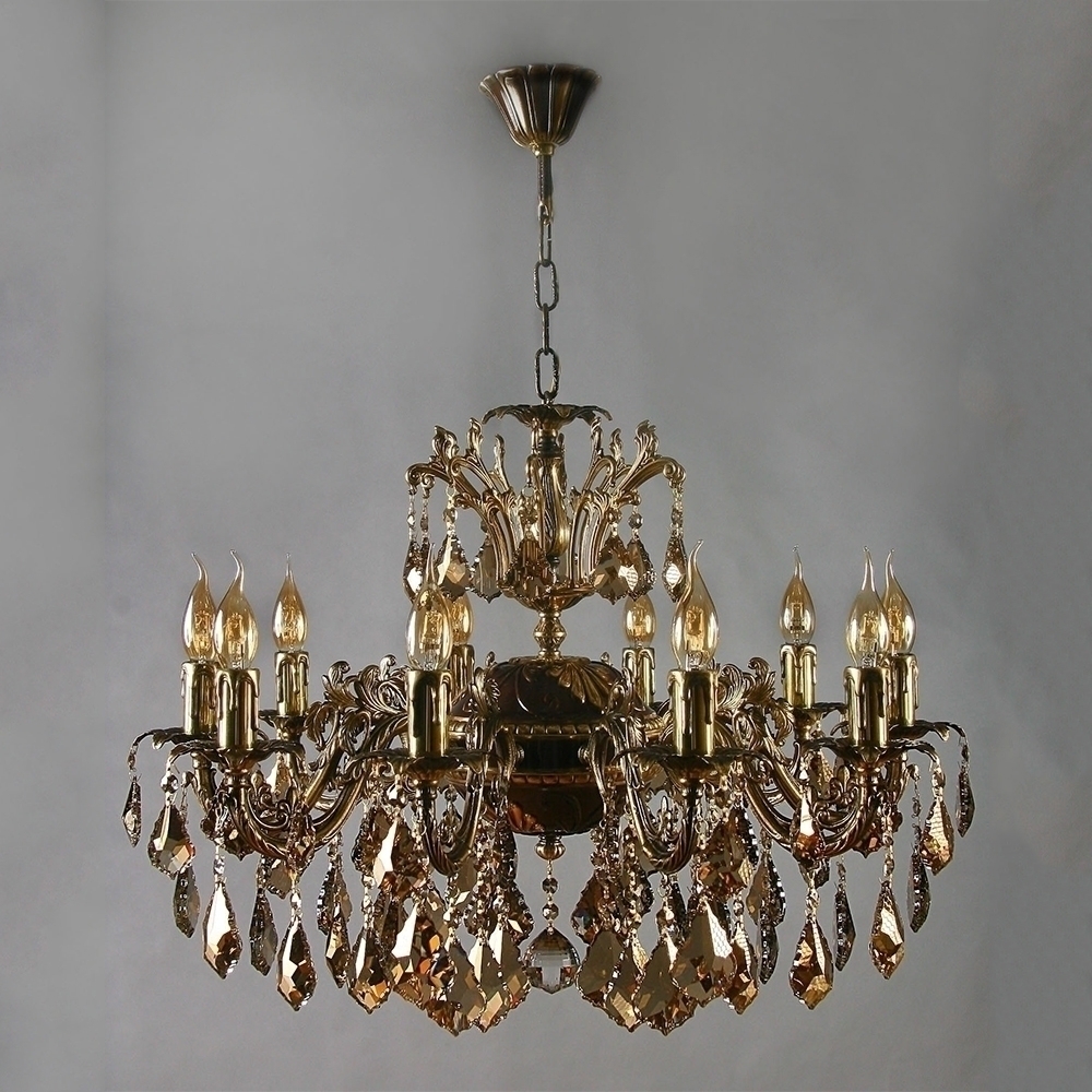 Люстра Granada Ambiente 10L 2118/10 PB Honey Leaf